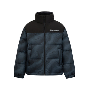 冬季爆款波司登儿童羽绒服男女童时尚立领三防厚羽绒服中大童