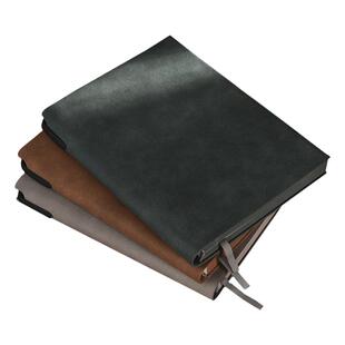 sfeng顺风 简约空白内页加厚笔记本子A5可插笔复古软皮面超厚大学生创意绘画插画素描文艺精致超厚记事日记本