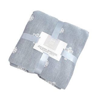 如奕八层纱布毛巾被纯棉成人全棉双人单人加厚沙发午睡盖毯夏凉被