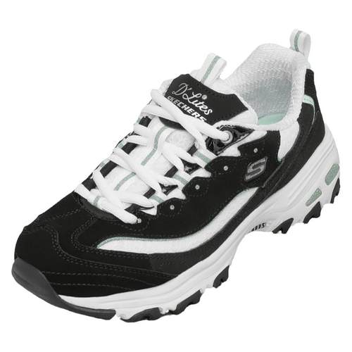 斯凯奇蕾丝熊|秋冬女熊猫鞋经典老爹鞋休闲运动鞋时尚百搭小白鞋