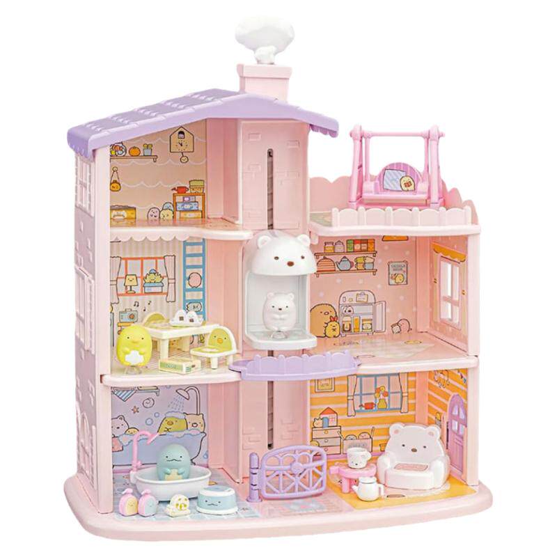 日本TOMY儿童场景模型过家家玩具