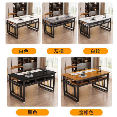 书画桌书法桌子专用桌绘画练写毛笔字培训案台双层简易家用书法桌
