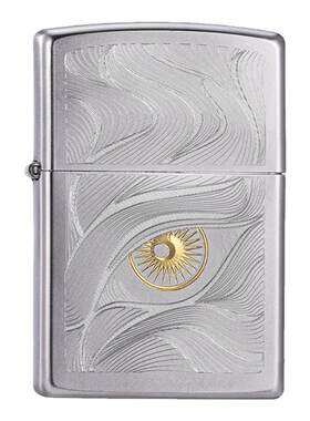 zippo正品打火机秋水含睛