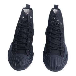 【一生一履】vintage日本冈山久留米高帮硫化鞋阿美咔叽帆布鞋