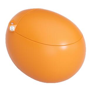 彩色创意智能马桶一体蛋型全自动翻盖泡沫盾可定制110V墙排坐便器