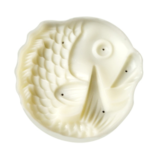 传统广式月饼锦鲤年年有鱼中秋团圆月饼模具家用不粘手压式桃花酥