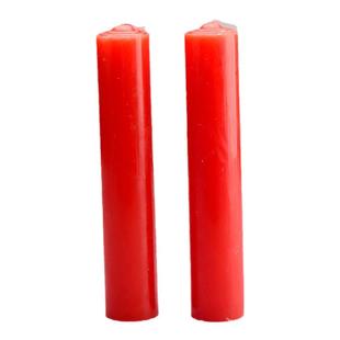 无烟红蜡烛供佛对烛斗烛寺庙居家应急照明蜡烛生日开业庆典