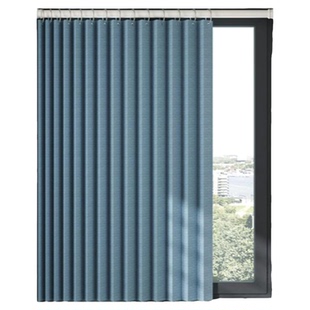 折叠卫生间浴室窗帘免打孔防水防走光厕所小窗户专用侧拉遮挡帘子