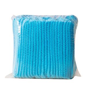 一次性帽子头套无纺布厨师帽油烟防尘卫生食品帽餐饮网帽厨房用帽