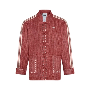 【尖货】王安宇同款阿迪达斯三叶草夹克新年新中式开衫外套KT3852