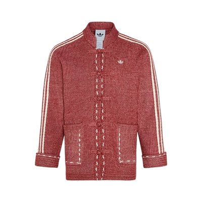 【尖货】王安宇同款阿迪达斯三叶草夹克新年新中式开衫外套KT3852