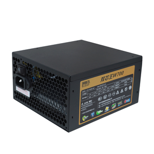 华南金牌U700额定600W峰值700W双路专用双8pin接口X79X99电源