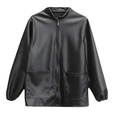 皮衣皮裤皮套装加绒加厚防风保暖