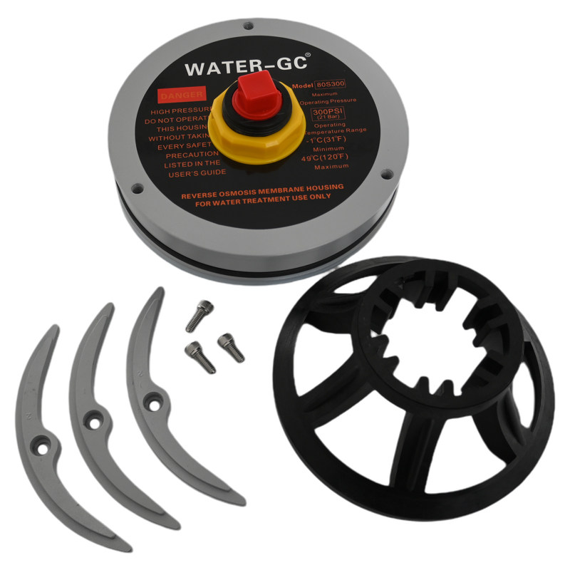 水工程WATER-GC反渗透ro端盖80s300适用于瑞沃克FROTEC浮诺泰膜壳