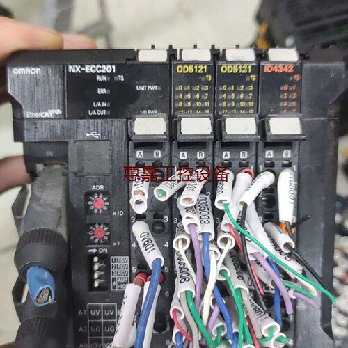 欧姆龙NXECC201PLC主机带OD5121输模块