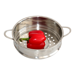 韩国花瓣猪宝宝辅食锅蒸屉304不锈钢16cm18cm奶锅小蒸笼蒸层蒸格