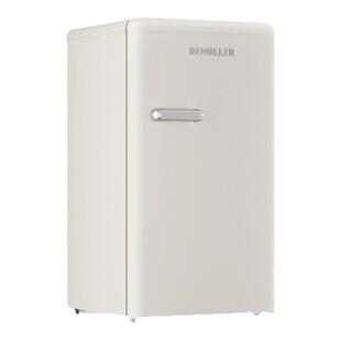 德姆勒单门复古冰箱小型迷你网红高颜值家用节能省电冷藏冷冻冰箱