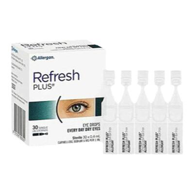 澳大利亚直邮Refresh加强版滴眼液缓解疲劳温润30支效期至27.01