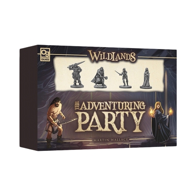 英文原版 Wildlands: The Adventuring Party 荒野大陆 冒险派对 多人桌游卡牌游戏 英文版 进口英语原版书籍