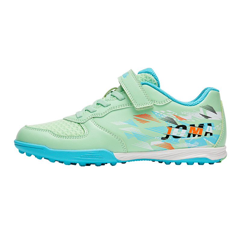 Joma26新款儿童TF碎钉专业足球鞋升级透气网面魔术贴运动追风3.5