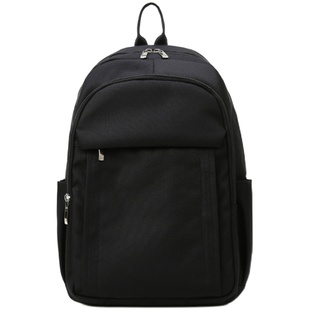 书包女大学生简约小众通勤可放14寸笔记本电脑双肩包男大容量背包