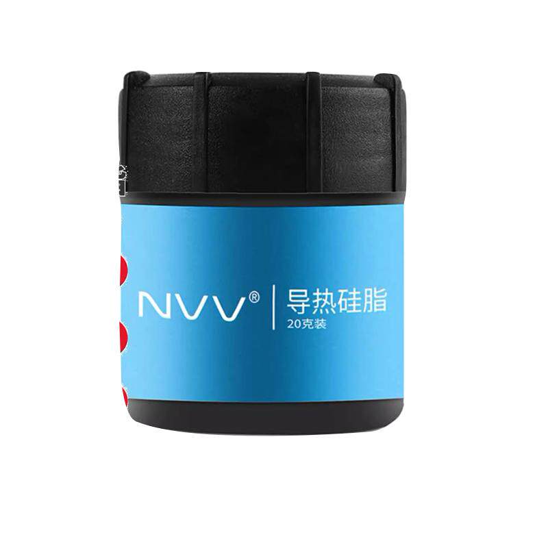 NVV导热硅脂cpu导热膏台式笔记本显卡散热硅胶大容量NT-3（20g）