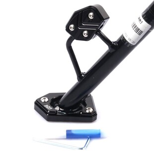 适用豪爵AFR125S改装加大边撑脚垫虎鲨VX摩托车UCR侧支架垫配件