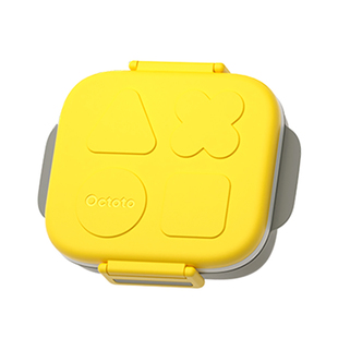 octoto奥克兔兔儿童餐具外出不锈钢餐盒宝宝保温餐盘饭盒辅食碗