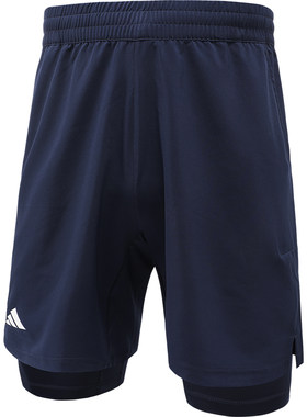 Adidas阿迪达斯网球服男26法网吴易昺兹维列夫同款运动短裤KB3441