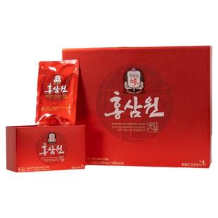 韩国正官庄6年根高丽参高丽元红参元浓缩液50ml*60包礼盒韩国直邮