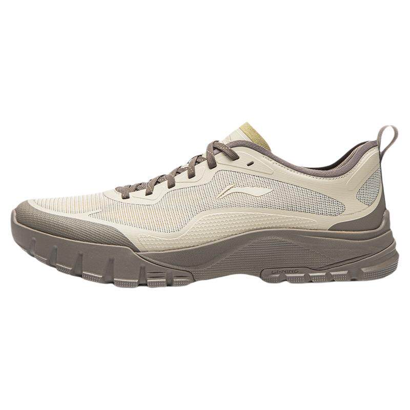 李宁沙岩丨休闲鞋男2026夏季新款山系户外老爹鞋通勤防滑运动鞋子