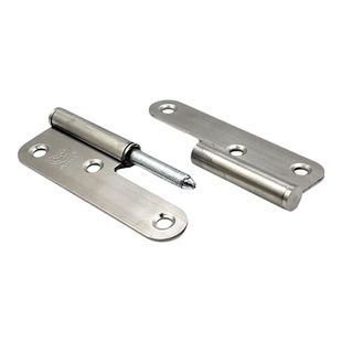 喜鹊牌304不锈钢可脱卸式合页橱柜门窗左右箱变铰链4寸工业门铰链