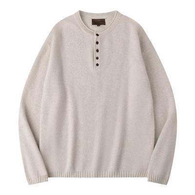 CycleDocument纯羊毛亨利领毛衣