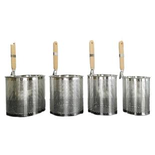 不锈钢麻辣烫大漏勺米线滤网煮面漏网捞面烫菜篓子粉篱商用过滤网