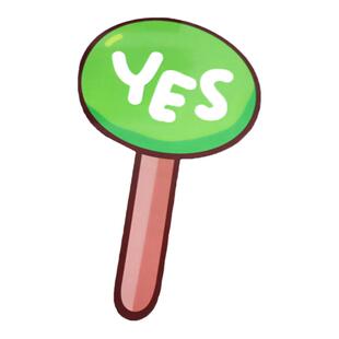 yes no双面手举牌评委打分牌辩论赛道具小组比赛教具英语课堂游戏