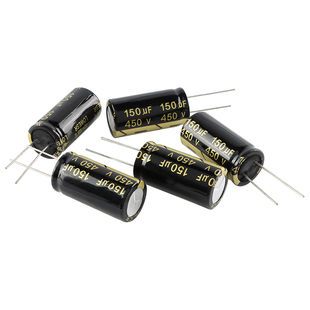 【优信电子】优质 直插电解电容 450V 150UF ±20% 体积18*35mm