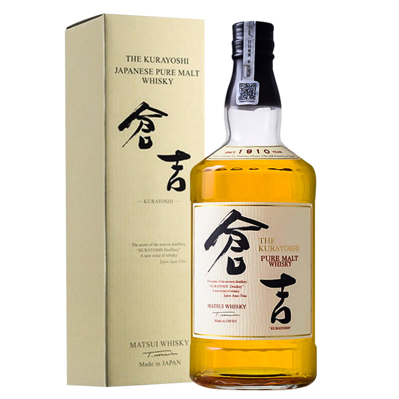 仓吉纯麦威士忌日本松井酒业进口