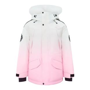 【红书爆款】雪中飞冰雪系列25冬新男女貉子毛羽绒服厚工装滑雪