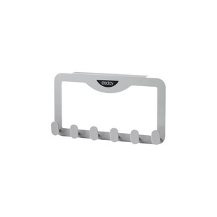 门后挂钩免打孔衣帽钩收纳架卧室浴置物架门上静音柜子侧边挂衣架