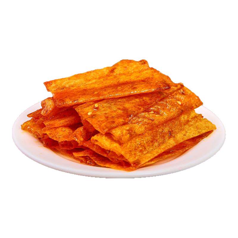 泡泡王子豆皮平江豆片手撕辣片