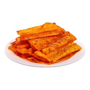 泡泡王子平江香辣手撕豆皮片辣条豆卷怀旧辣味豆干片湖南特产零食