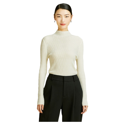 弹性长袖打底衫针织毛衣女