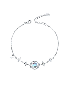 迪士尼925银星球手链礼盒