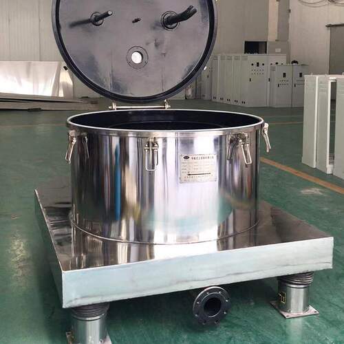 PSB450平板上部卸料衬四氟离心机工业脱水机电镀石英砂离心机厂家