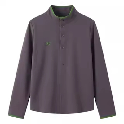 宽松妈妈半开领长袖上衣秋