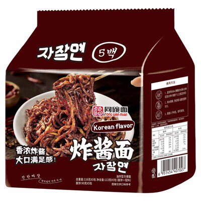 同碗面韩式混合炸酱面10包