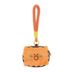 北欧时刻'O点点饼干系列趣味收纳包挂件包包挂饰配饰耳机包零钱包
