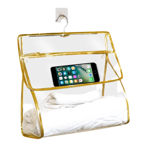 浴室挂衣袋卫生间洗澡防水衣服袋子宿舍装衣服神器悬挂式收纳挂袋