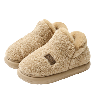 棉拖鞋女款冬季2026新款室内家居包跟加厚毛毛绒保暖棉鞋冬天外穿