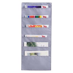 门后书本杂志收纳挂袋挂墙挂式报纸杂物整理袋子教室墙上壁挂神器